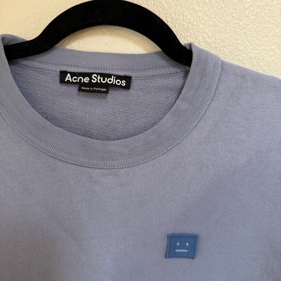 Acne Studios Purple Cotton Sweatshirt Size M - Picture 2 of 5